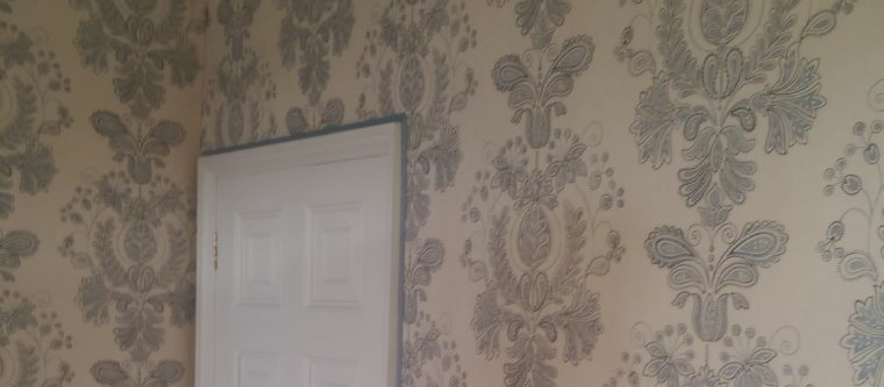 Image of fabric walling by RH Upholstery